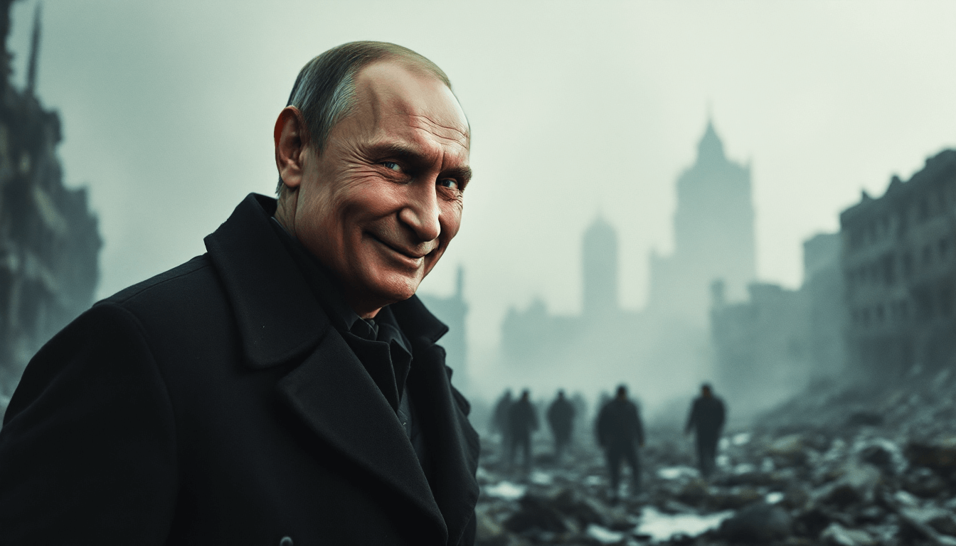 Когда ты продолжаешь убивать, но говоришь о мире. Маньяк или президент рф?